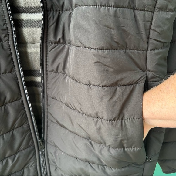 VOYAGER MENS PUFFER JACKET BLACK SIZE LARGE NWT - Picture 6 of 7